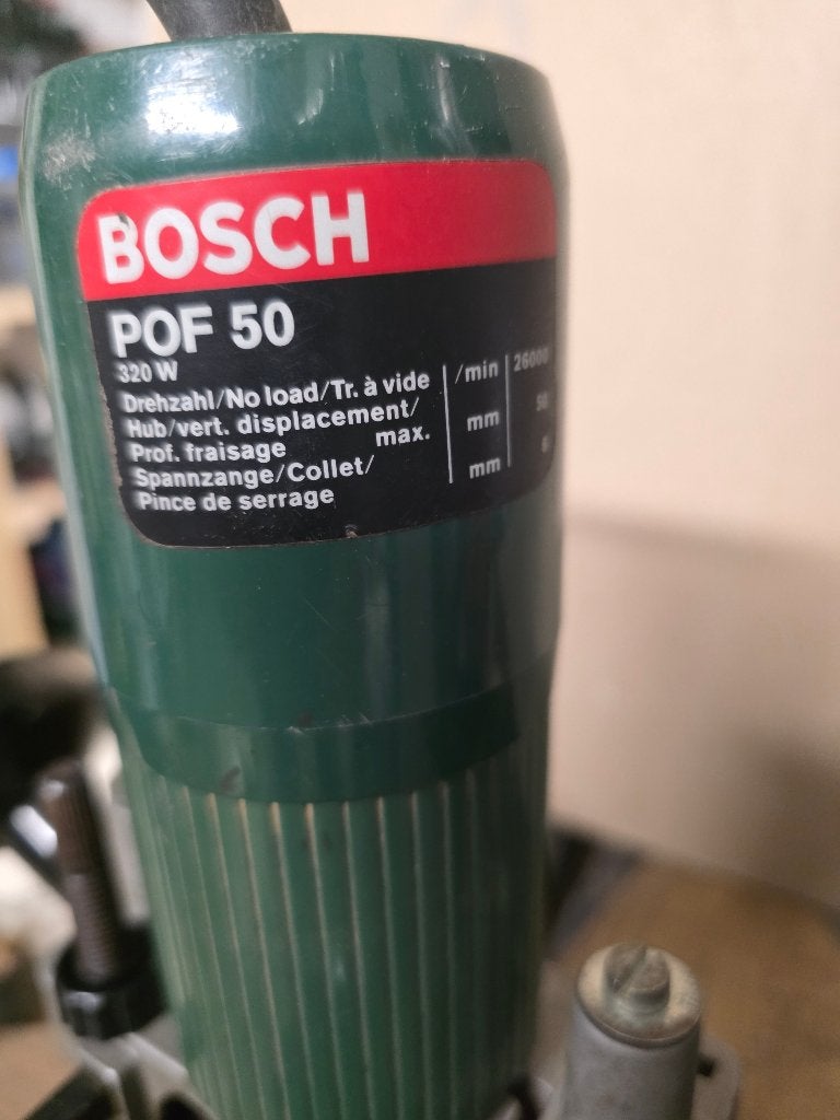BOSCH POF 50-router, Doe-het-zelf en Bouw, Ophalen, Gebruikt, Overige soorten, Bosch