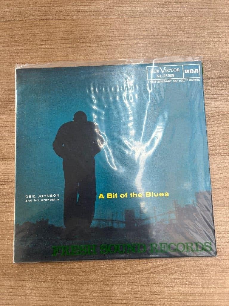 OSIE JOHNSON - A BIT OF BLUES, LP, Gebruikt, Ophalen of Verzenden, Beschermende buitenhoes