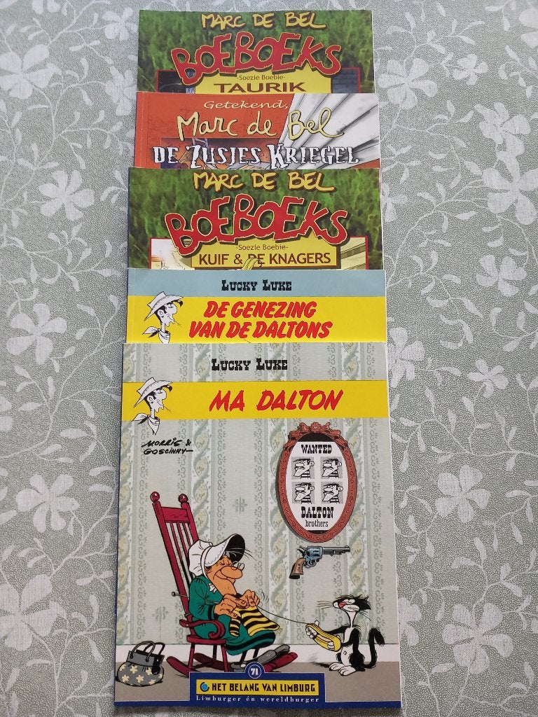 5 Verschillende Strips ( Nieuw )( 2,50 € ), Boeken, Meerdere stripboeken, Ophalen, Nieuw, Morris & Goscinny,