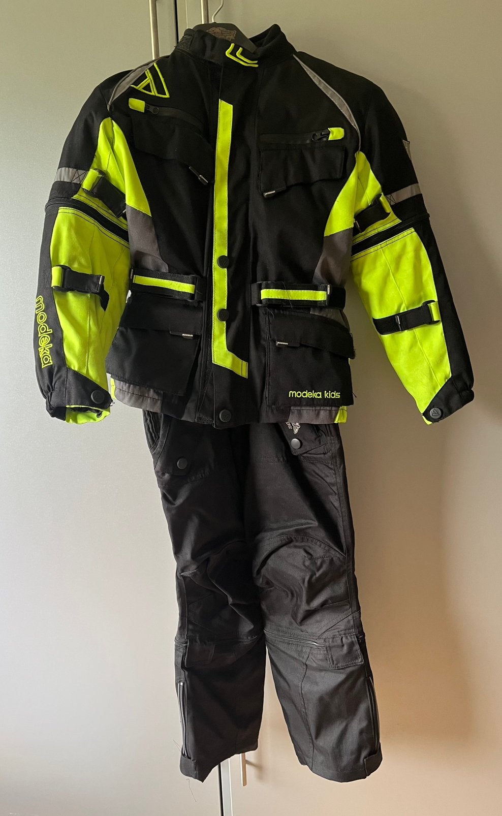 Veste de moto et pantalon de moto pour enfant, Enlèvement ou Envoi