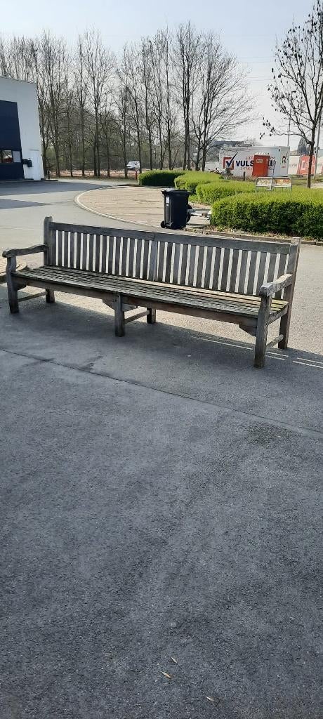 Tuinbanken, Ophalen, Gebruikt, Teakhout