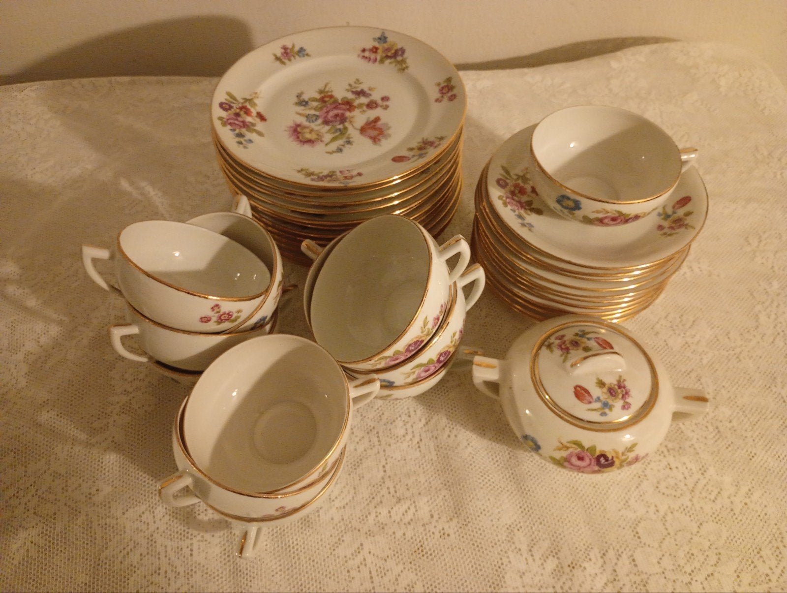 vintage retro servies, Ophalen