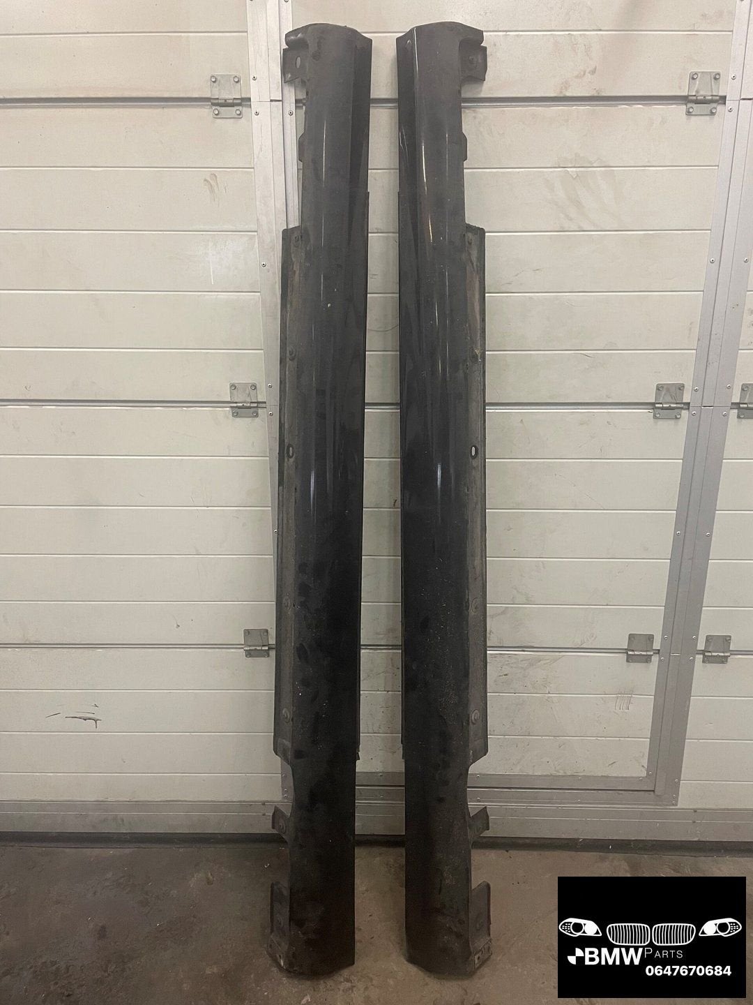 Sideskirt links rechts Mercedes CLK W209 zwart C197, Utilisé, -, -, Enlèvement ou Envoi