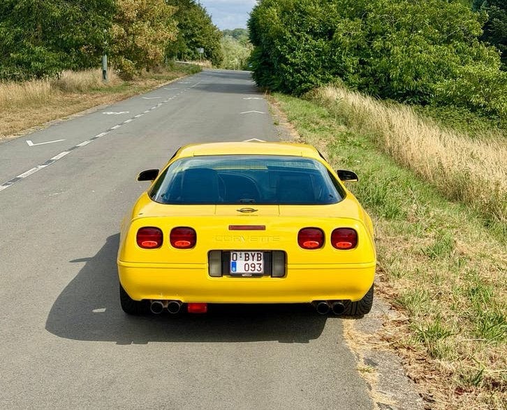 Corvette C4 RARE YELLOW | SPORT SEATS | 6-SPEED MANUAL, foto 4