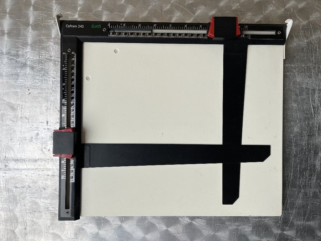 Durst Cofram 243 vergrotingsraam 24  30 cm, Audio, Tv en Foto, Ophalen, Gebruikt, Durst, Vergrotingsaccessoire