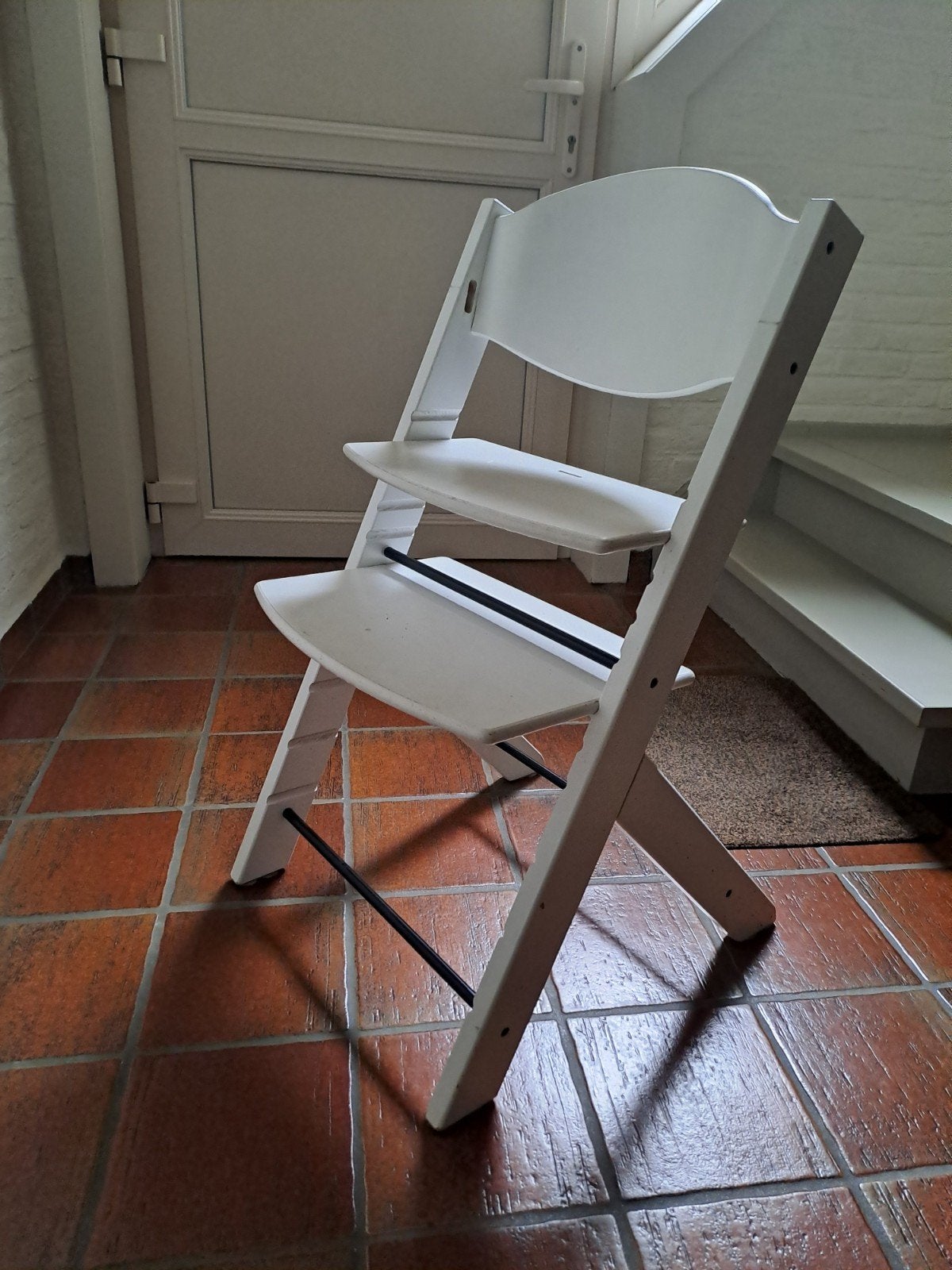 Tripp trapp, Ophalen