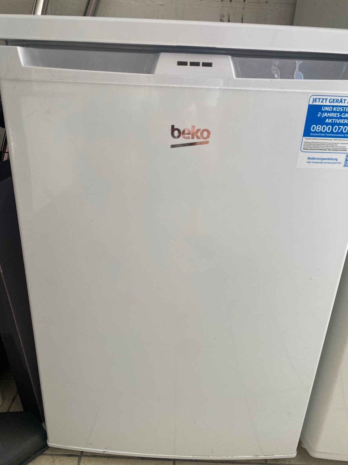 Diepvries beko tafelmodel, Elektronische apparatuur, Vriezers en Diepvrieskisten, Ophalen, Zo goed als nieuw
