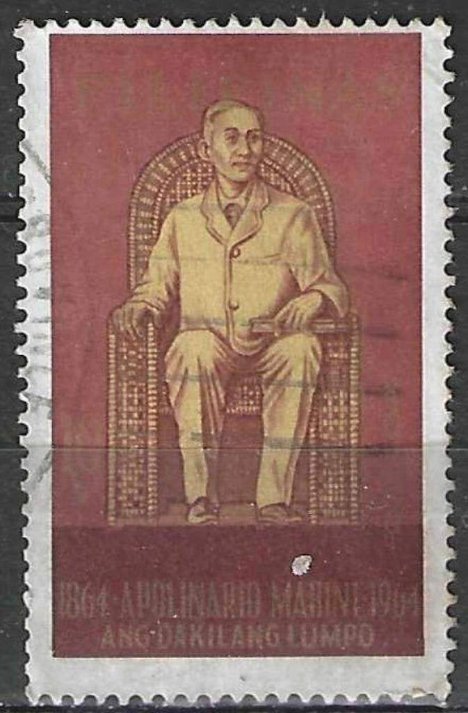 Filipijnen 1964 - Yvert 594 - Apolinario Mabini (ST), Verzenden, Gestempeld