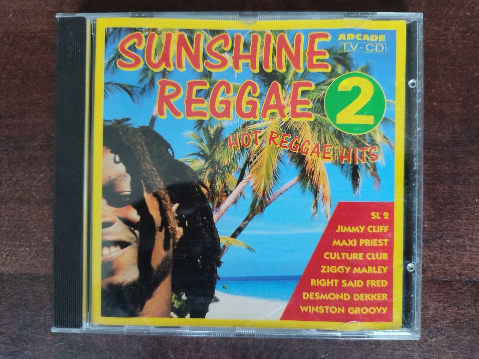 CD : SUNSHINE REGGAE 2 - Hot Reggae Hits  (ARCADE), Ophalen of Verzenden, Reggae