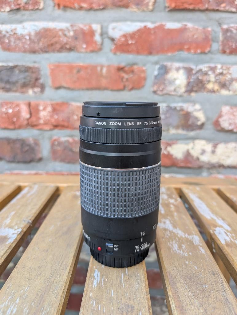 Canon zoomlens EF 75-300 mm / 1:4-5.6, Audio, Tv en Foto, Foto | Lenzen en Objectieven, Zo goed als nieuw, Telelens, Zoom, Ophalen of Verzenden