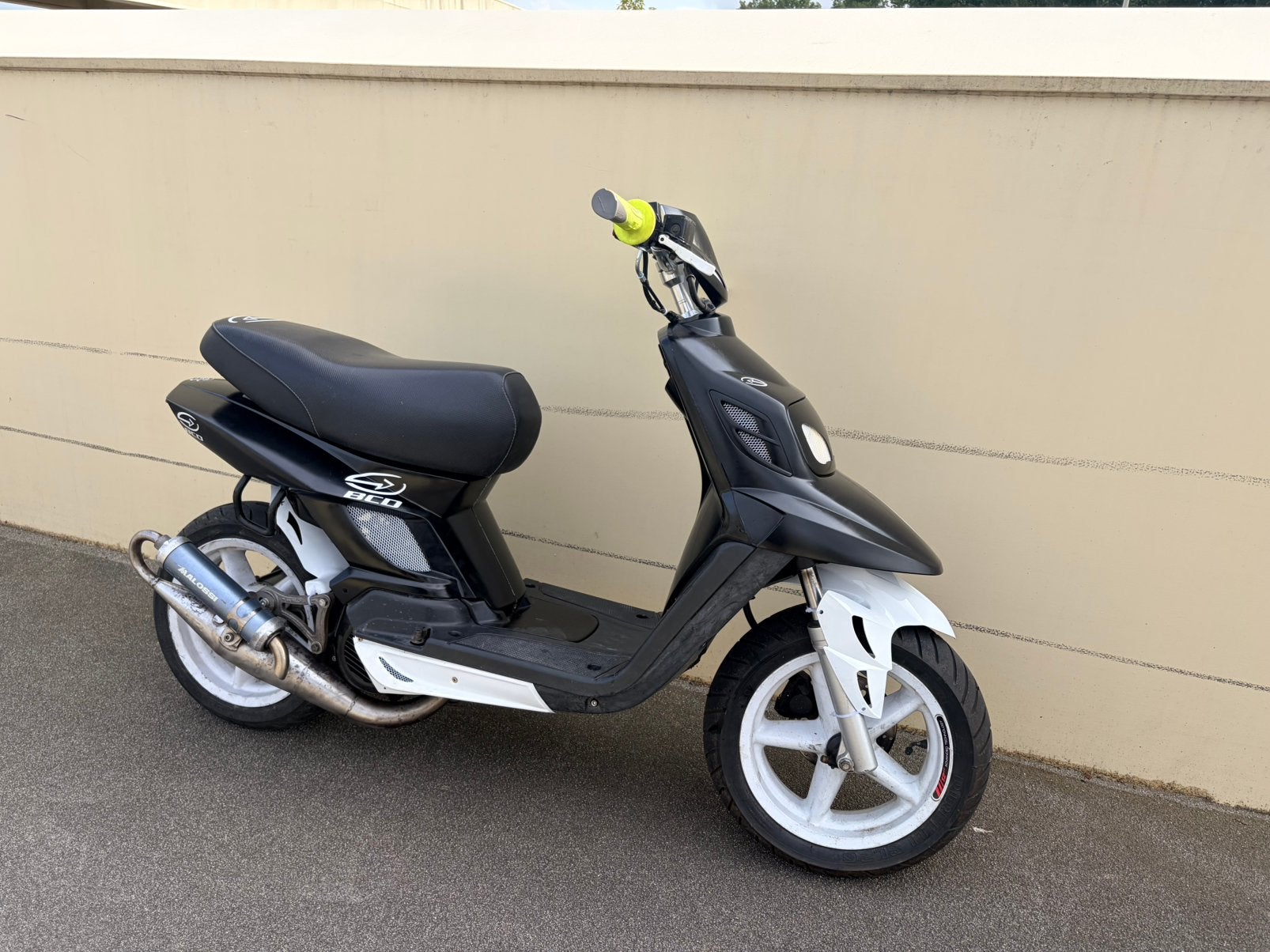 Booster spirit klasse a full bcd en malossi !!!!, Fietsen en Brommers, Ophalen, Tweetakt, Overige modellen, 70 cc