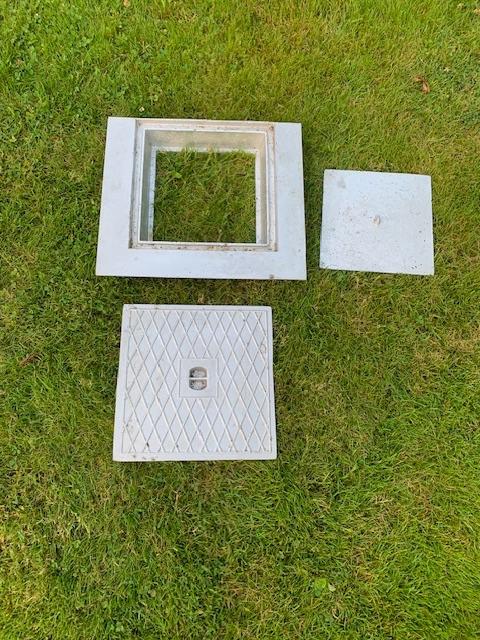 Aluminium putdeksels, Doe-het-zelf en Bouw, Ophalen, Aluminium