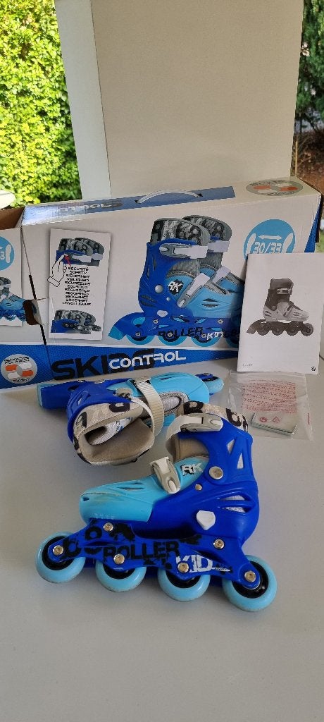 Skids Control 30-33 rollen, Verstelbaar, Kinderen, Zo goed als nieuw, Inline skates 4 wielen