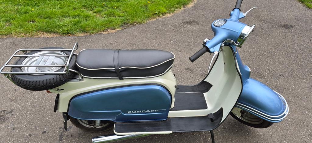 Hele mooie Zundapp Roller, Vélos & Vélomoteurs, Scooters | Marques Autre, Enlèvement