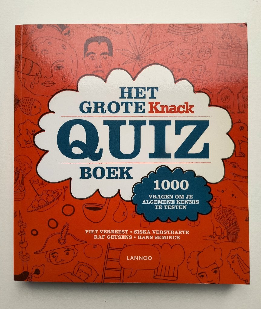 Boek Het grote Knack Quizboek, Ophalen of Verzenden, Zo goed als nieuw, Overige onderwerpen