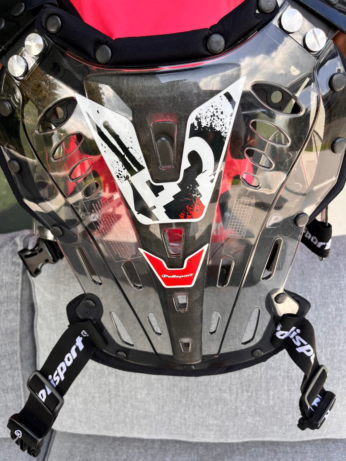 PARE-PIERRE POLISPORT XP2 JUNIOR, Motos, Enlèvement ou Envoi, Neuf, sans ticket, Enfants, Vêtements de motocross
