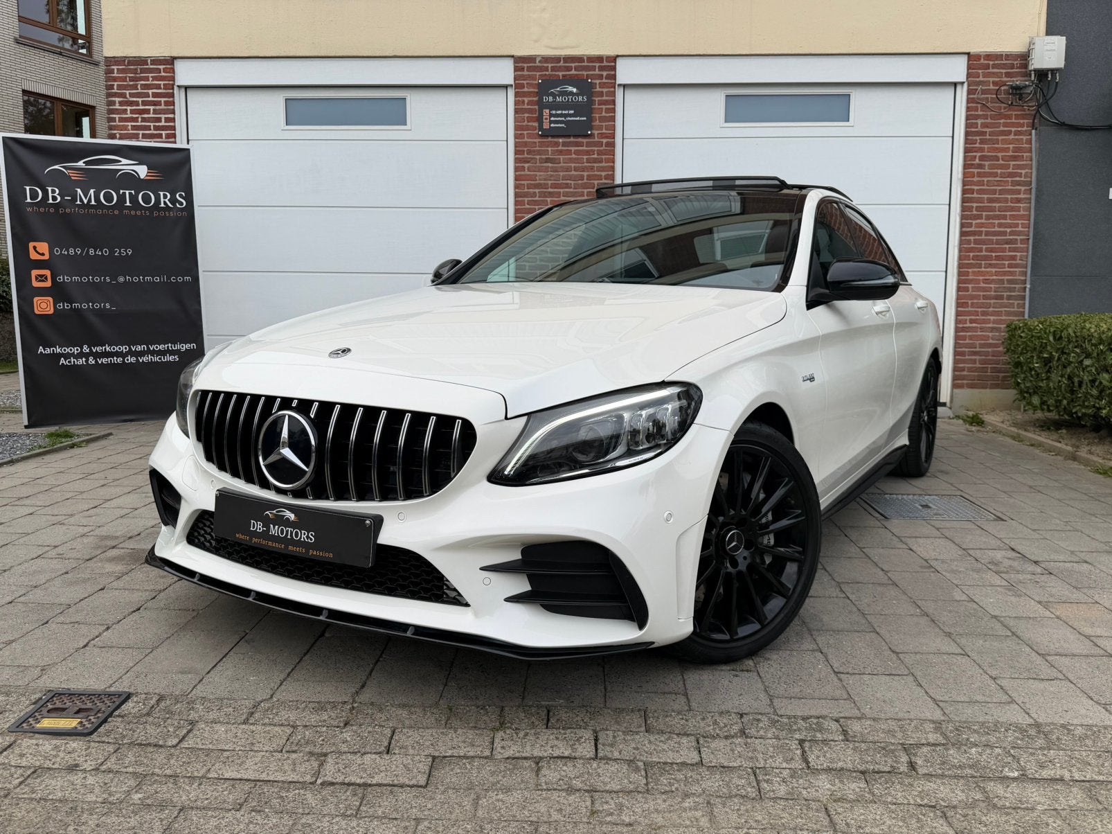 Mercedes-Benz C43 AMG 03/2019 102000km Eerste Eigenaar 390pk, Auto's, Euro 6, Alcantara, https://public.car-pass.be/vhr/810d9003-108c-4d41-ac30-2703c111ea82