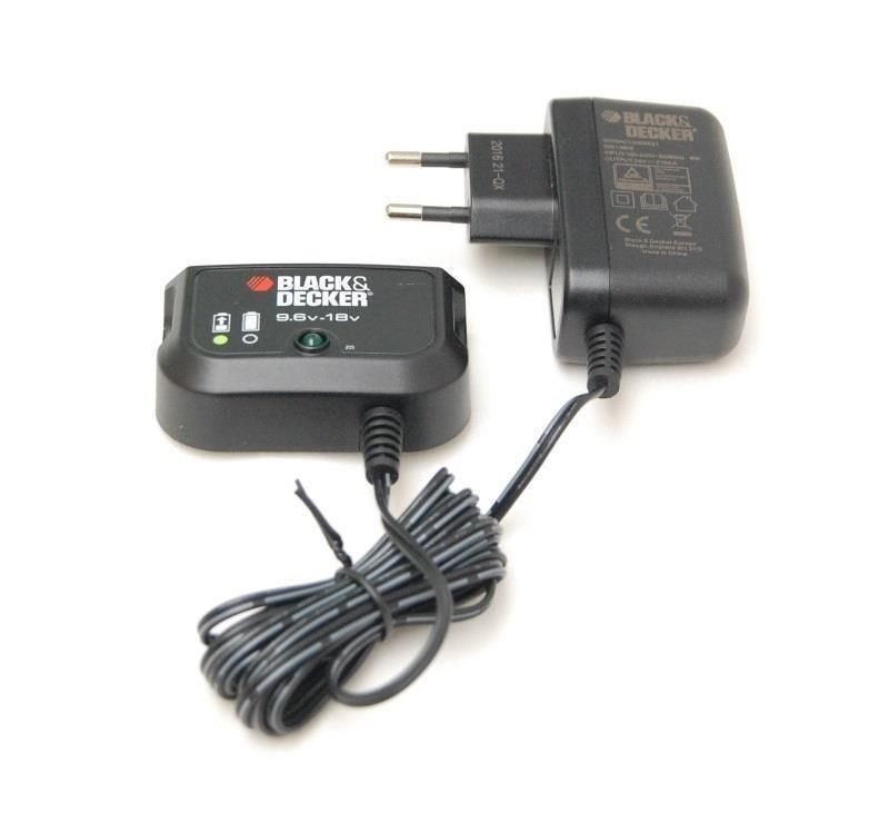 Black & Decker schuifacculader origineel 9.6V ~18V, Ophalen of Verzenden, Nieuw