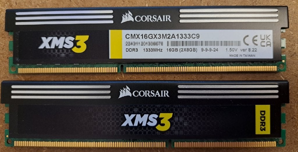 Verschillende latjes DDR3 8GB ram geheugen, Computers en Software, RAM geheugen, 8 GB, DDR3, Ophalen of Verzenden, Zo goed als nieuw