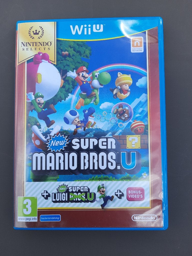 Wii U Super Mario Bros U, Games en Spelcomputers, Games | Nintendo Wii U, Ophalen of Verzenden, Gebruikt