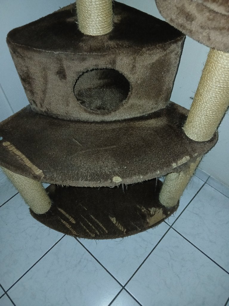 Krabpaal, Dieren en Toebehoren, Krabmeubelen, Ophalen, Gebruikt, Krabpaal