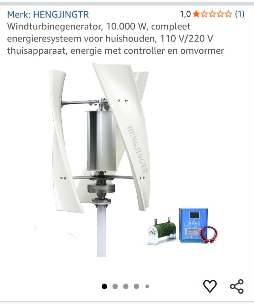 Windmolen, Electroménager, Ventilateurs, Enlèvement, Neuf, Autre