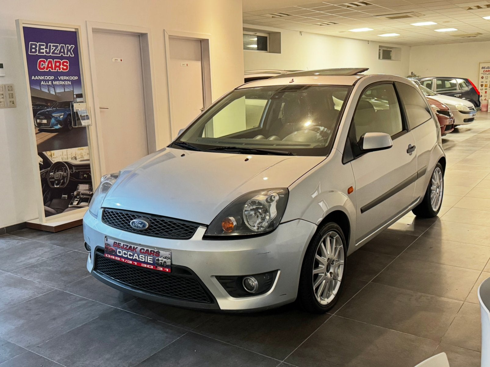 Ford Fiesta Sport 1.6 TDCi Diesel 06/2006 Bien entretenue, Autos, Achat, Entreprise, Entretenue par le concessionnaire, Noir