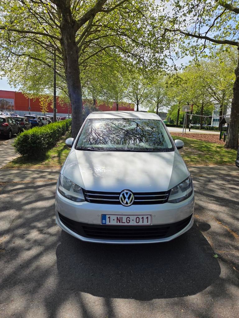 Goed staat Vw sharan 7pl benzine manueel 150pk, Euro 5, Monovolume, 7 zetels, Particulier