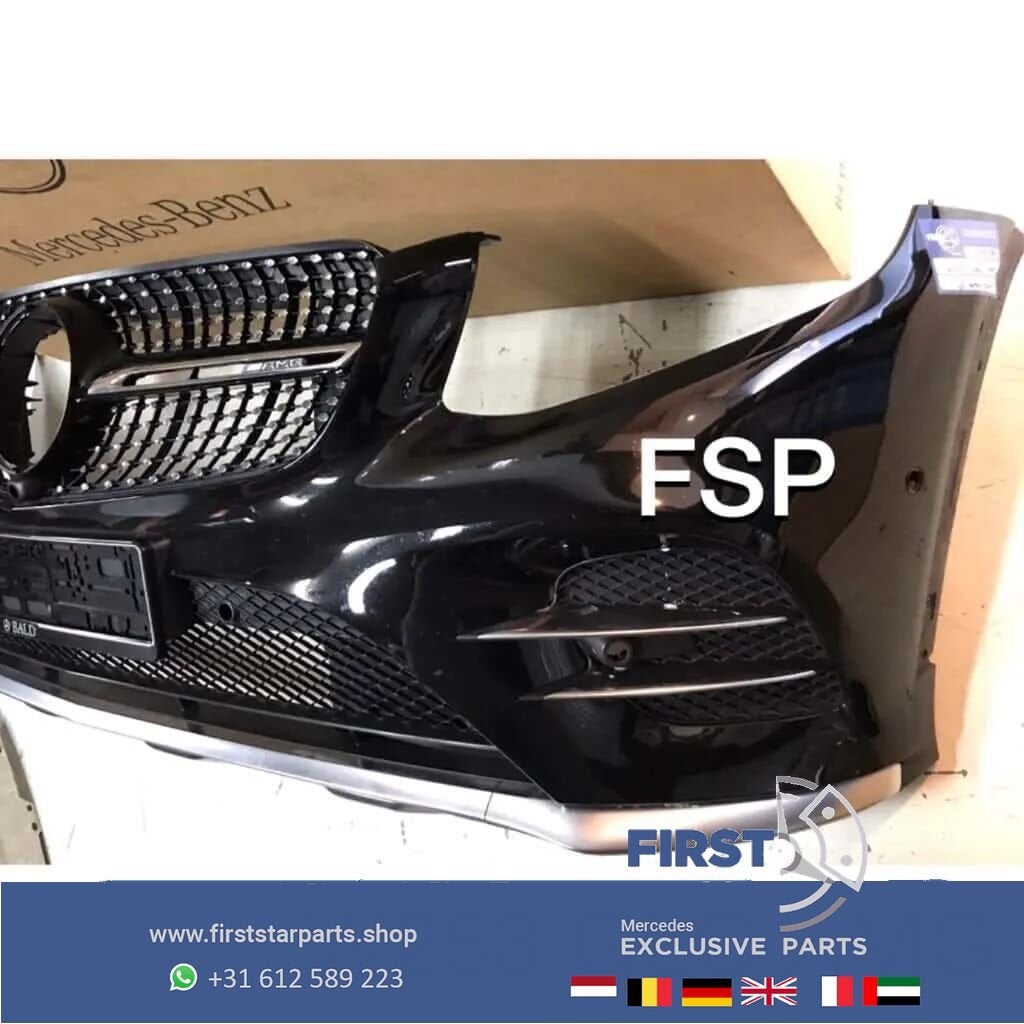 W253 GLC43 AMG VOORBUMPER A2538853300 Mercedes GLC COMPLEET, Gebruikt, -, Voor, Ophalen of Verzenden