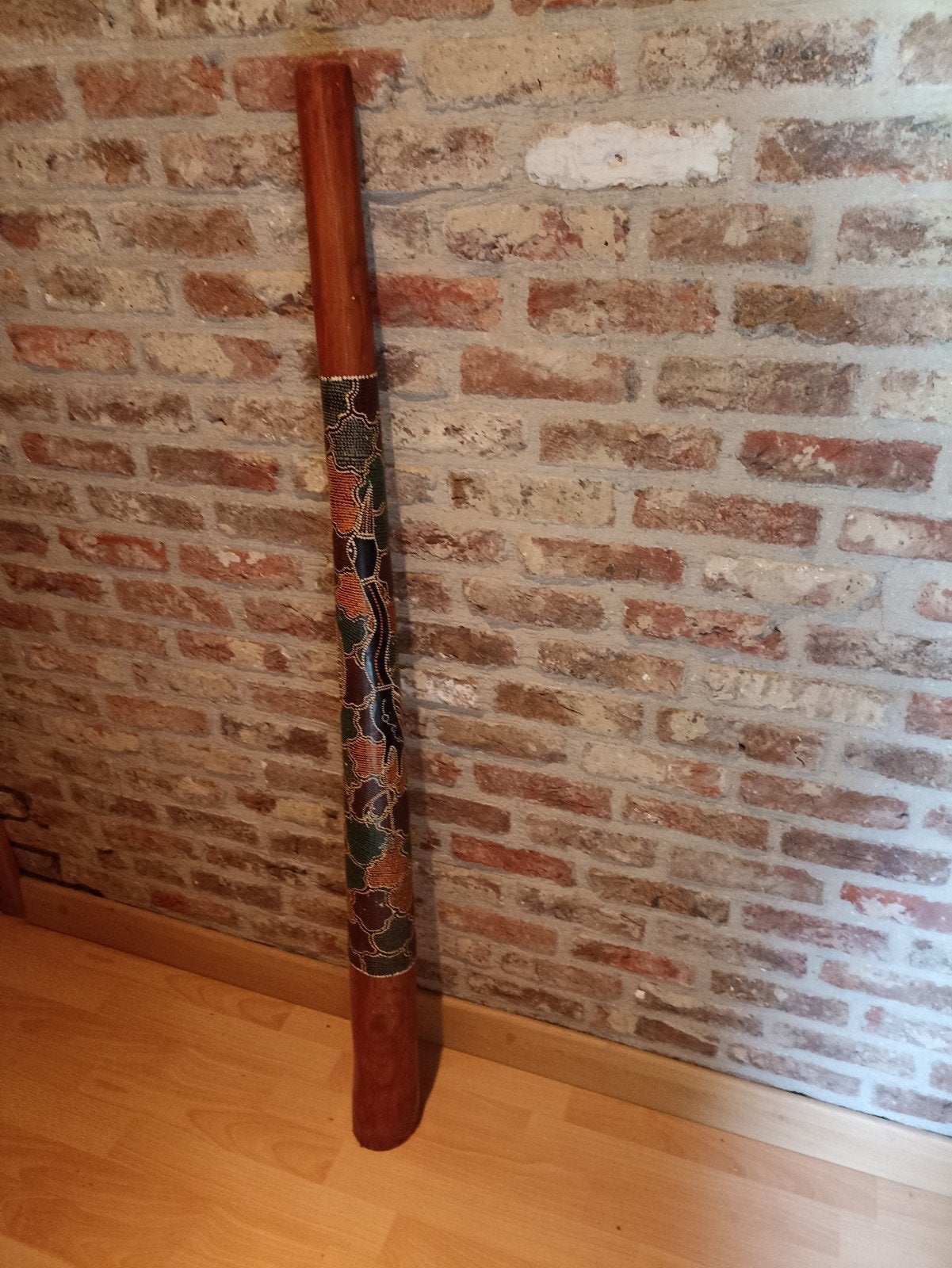 Originele didgeridoo, Muziek en Instrumenten, Blaasinstrumenten | Didgeridoos, Ophalen, Zo goed als nieuw
