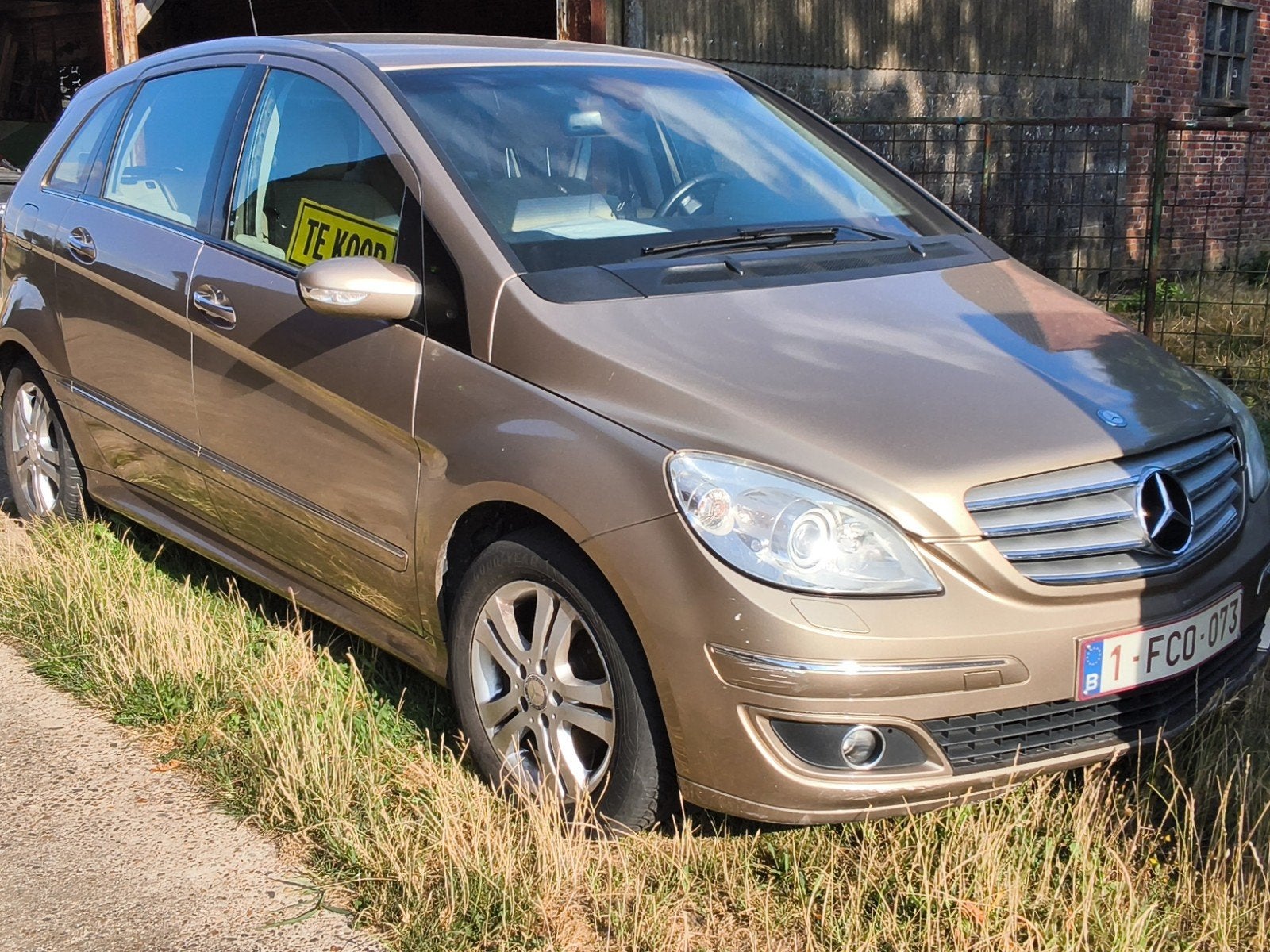 Mercedes-Benz B 2000 goud, Autos, Achat, Beige, Beige, Automatique