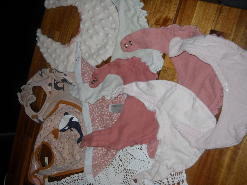 groot pakket slabbetjes-zeverslabbetjes-vele merkjes, Kinderen en Baby's, Ophalen, Gebruikt