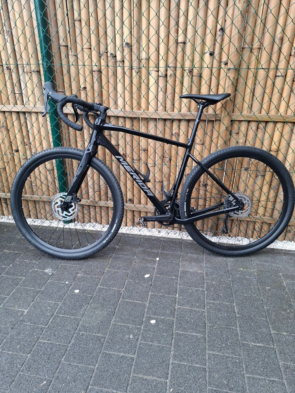 Merida gravelbike, Ophalen