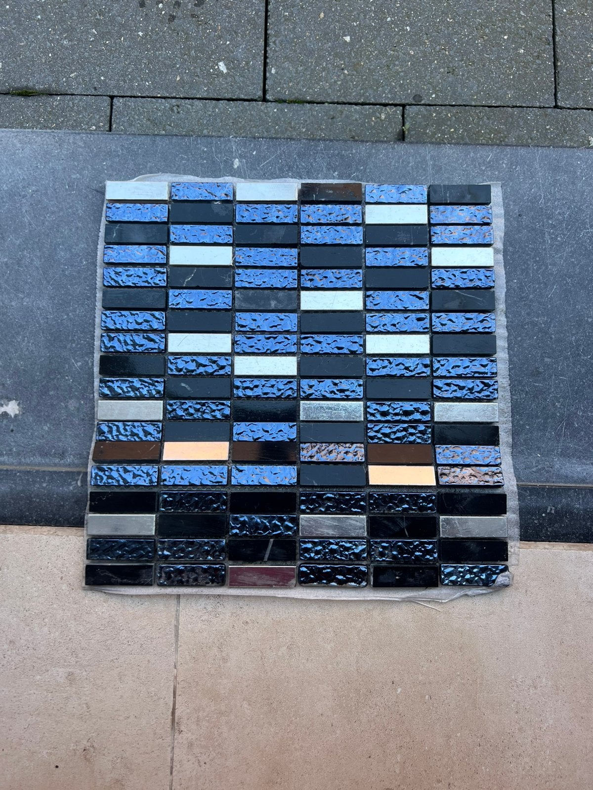Mozaik tegels van 30x30cm, Ophalen, Zo goed als nieuw