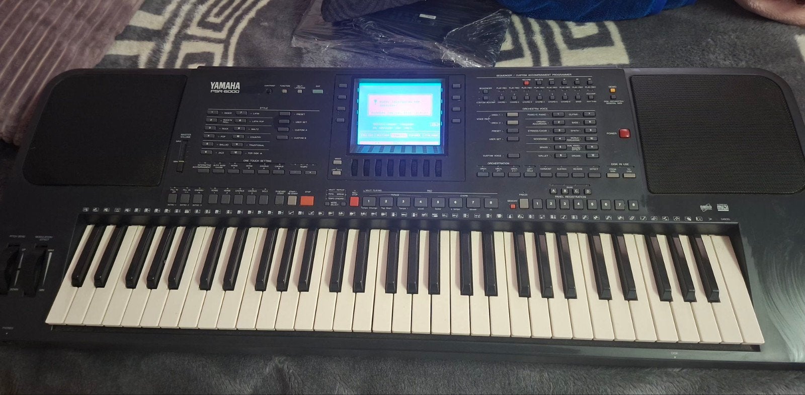 Yamaha Keyboards PSR-6000, Musique & Instruments, Enlèvement, Yamaha, Sensitif