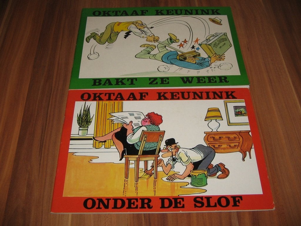 Oktaaf Keunink 4 albums, Boeken, Meerdere stripboeken, Ophalen of Verzenden, Marc sleen