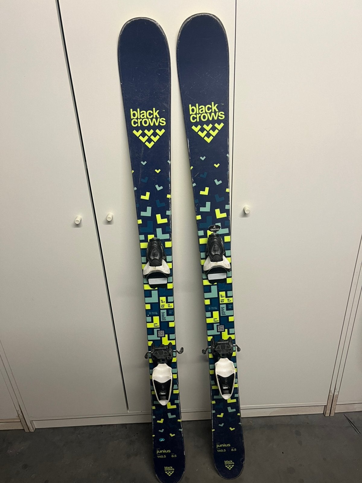 Black crows twintip ski’s + stokken, Ophalen of Verzenden, Gebruikt, Ski, Ski's