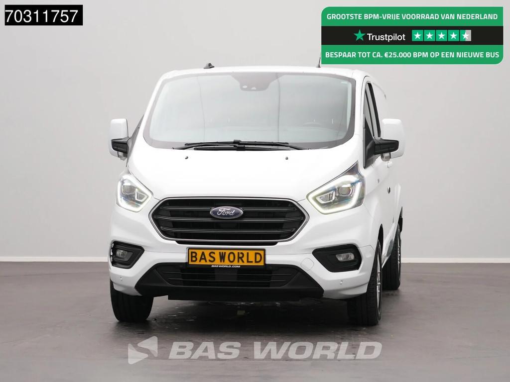 Ford Transit Custom 170pk Automaat L2H1 Trekhaak LED Xenon A, Auto's, Automaat, Stof, Euro 6, 4 cilinders