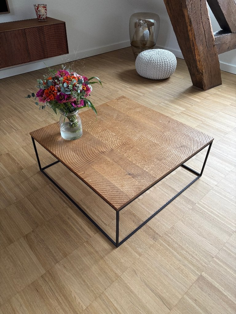 table basse, Maison & Meubles, Chêne, 50 à 100 cm, Enlèvement, 50 à 100 cm