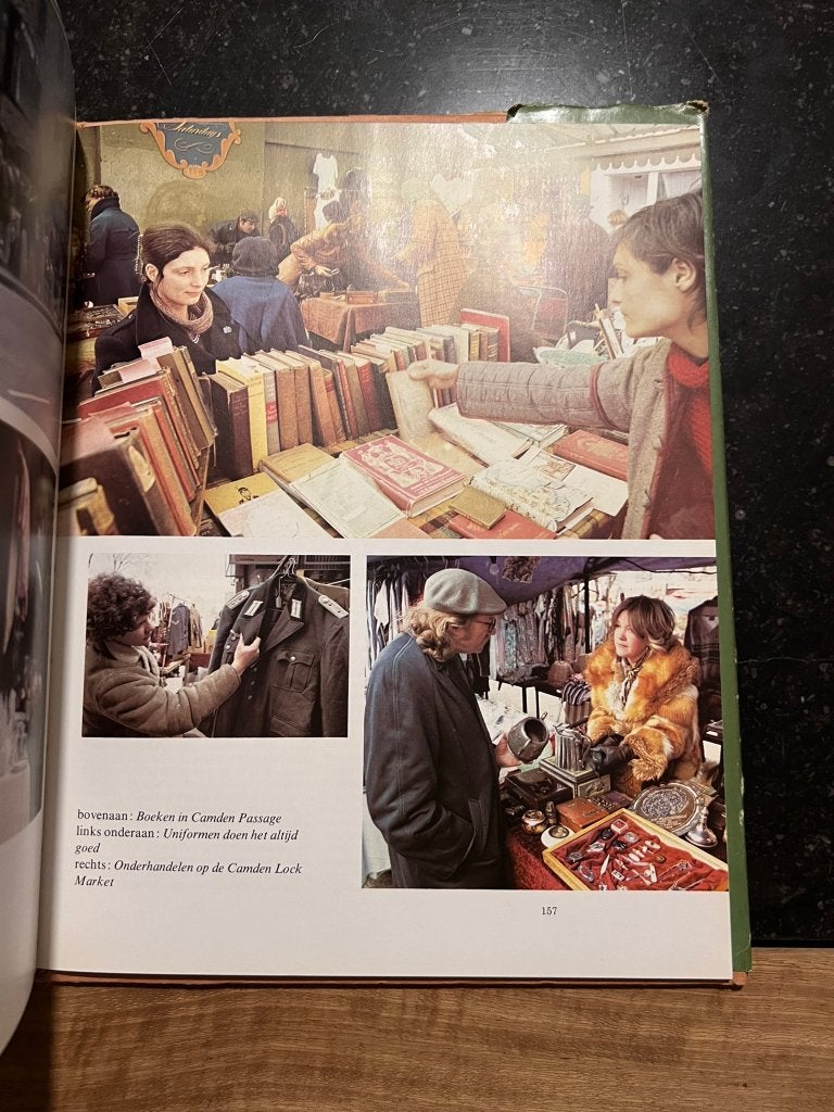 Vlooienmarkten in Europa - vintage boek, Boeken, Hobby en Vrije tijd, Ophalen of Verzenden, Gelezen, Overige onderwerpen