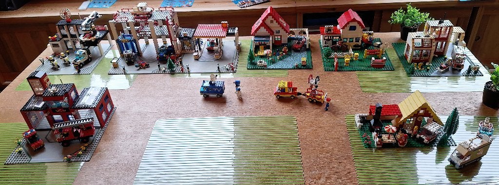 LEGO LEGOLAND bouwsets (9+2) met handleidingen, Ophalen, Gebruikt, Lego, Compleet