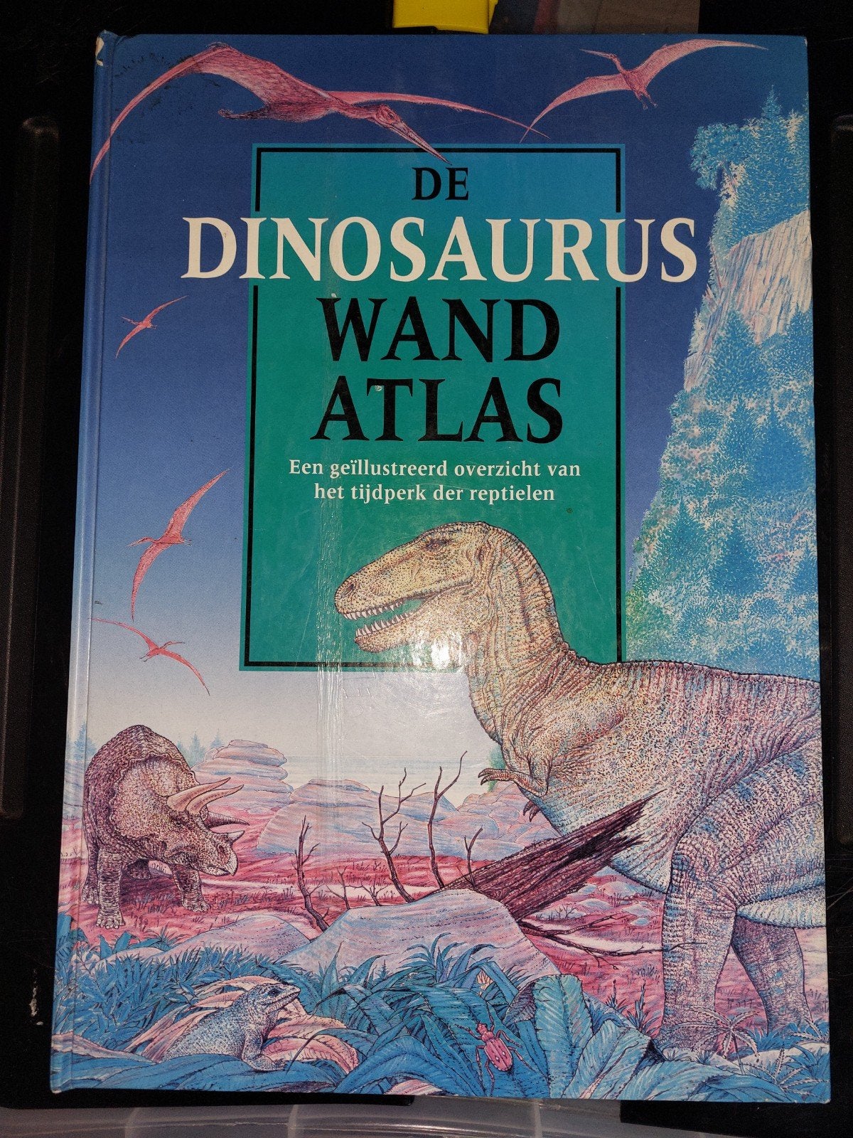 Milner - Dinosaurus wandatlas, Boeken, Ophalen of Verzenden, Gelezen, Dr. Angela Milner