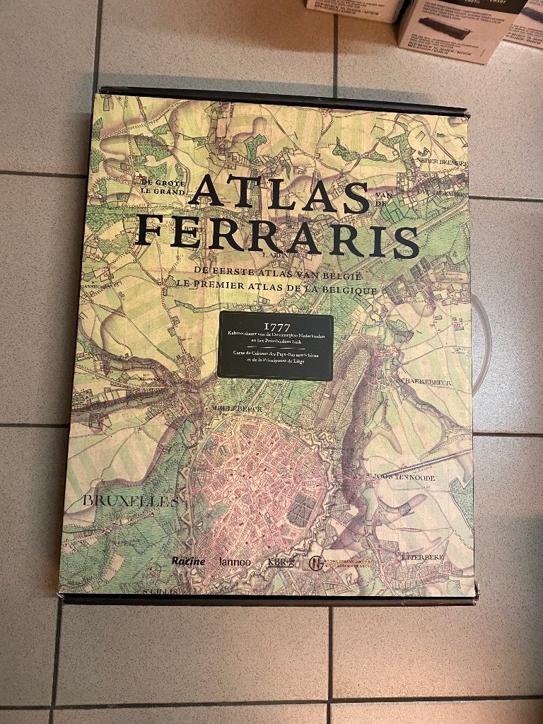 Atlas Ferraris, Boeken, Atlassen en Landkaarten, Ophalen