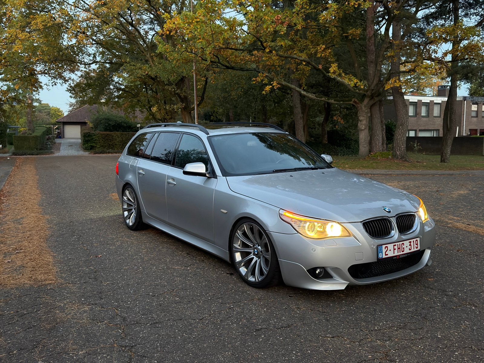 BMW 530d E61 LCI Sport Edition, Autos, Argent ou Gris, Noir, 5 portes, 6 cylindres