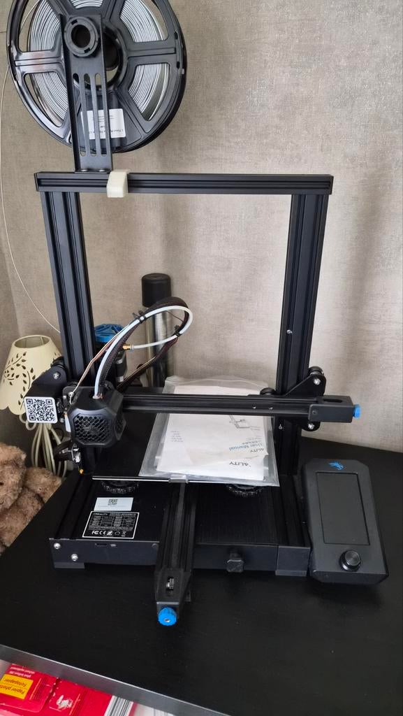3D Creality ender 3, Enlèvement