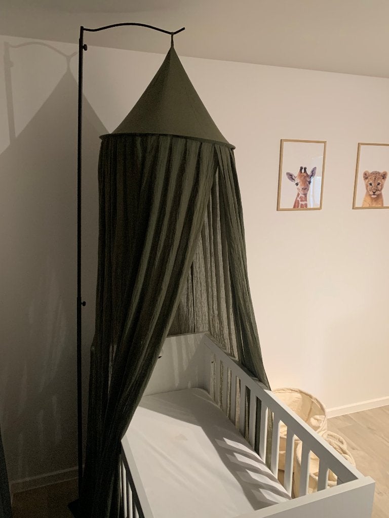 Klamboe Jollein met zwarte staander, Ophalen, Groen, Jollein, Zo goed als nieuw