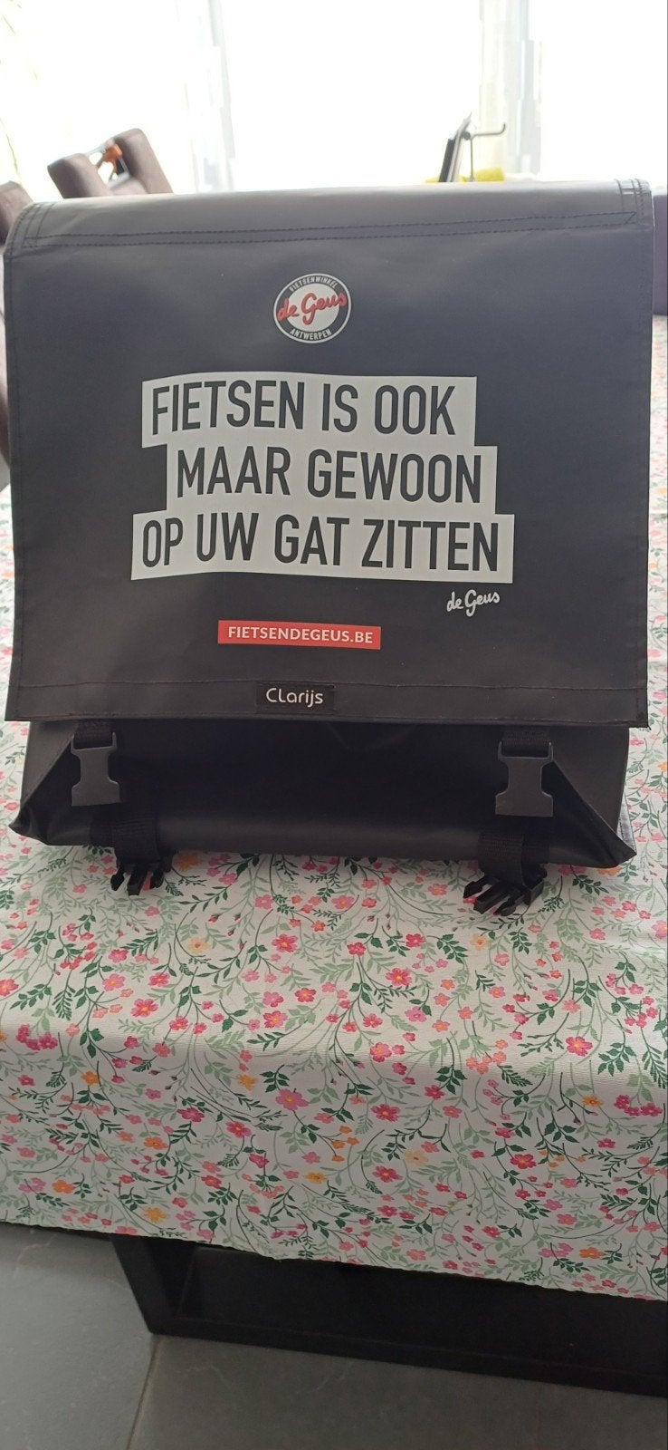 mooie fietstassen dubbel, Ophalen, Zo goed als nieuw, Clarijs