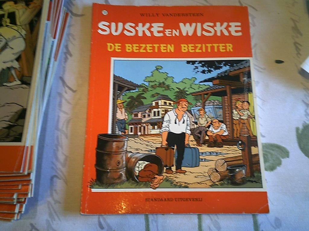 Suske en wiske oude cover deel 6, Boeken, Meerdere stripboeken, Ophalen of Verzenden, Gelezen, Willy Vandersteen