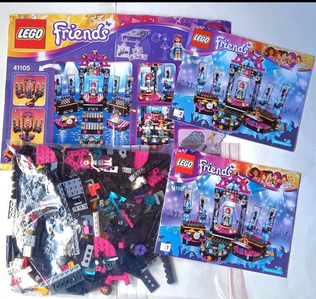 Lego friends popstar showcase, Ophalen of Verzenden, Gebruikt