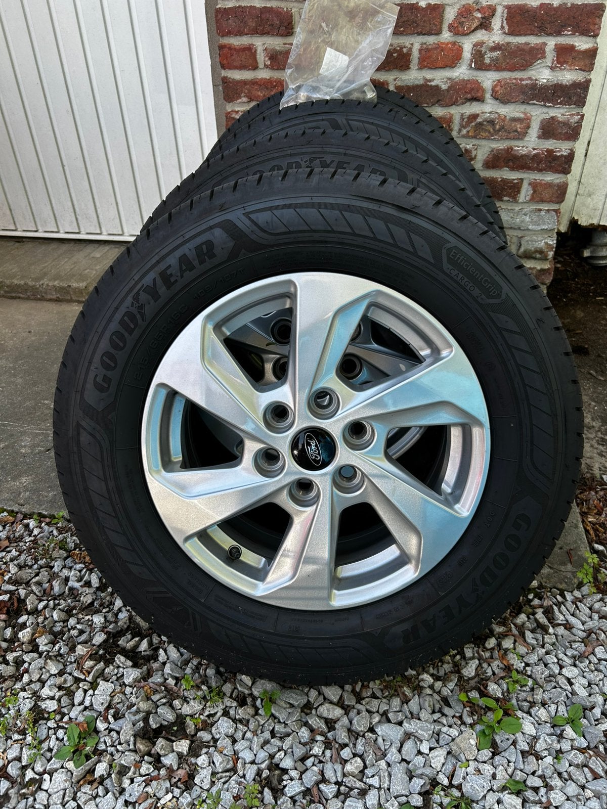 Velgen Ford Transit Custom, 215/65R 16C, druksensors, Ophalen, 16 inch, Nieuw, Band(en)